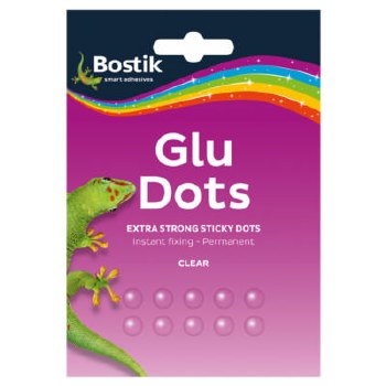 BOSTIK GLUE DOTS PERMANENT 64 PACK
