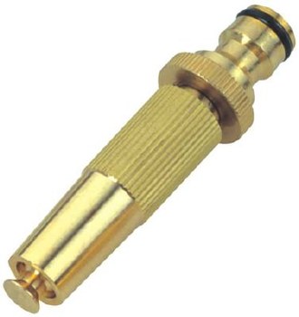 BRASS ADJUSTABLE  HOSE NOZZLE