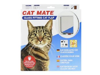 CAT MATE CAT FLAP GLASS FITTING