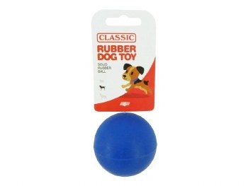 CLASSIC SOLID RUBBER BALL 6CM - 2.5"