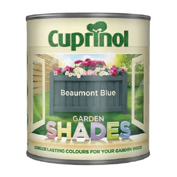 CUPRINOL  GARDEN SHADE - BEAUMONT BLUE 1L