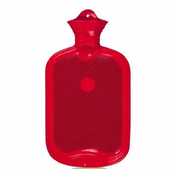 DE VIELLE RUBBER RIBBED HOT WATER BOTTLE