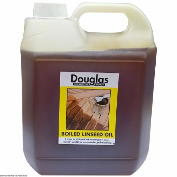 DOUGLAS BOILED LINSEED OIL 4LTR