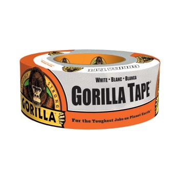 GORILLA TAPE WHITE 10MTR ROLL