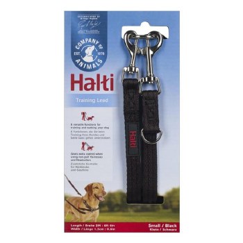 HALTI TRAINING LEAD SML BLACK 2M 15MM