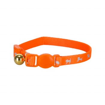 ANCOL HI-VIS SAFETY KITTEN COLLAR - ORANGE