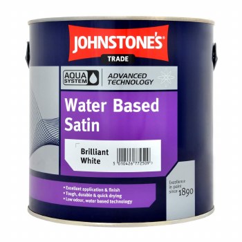 JOHNSTONES AQUA SATIN WHITE 2.5L