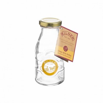 KILNER MILK BOTTLE 1/3 PINT 189ML