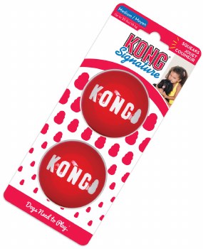 KONG SIGNATURE SQUEAKER BALL