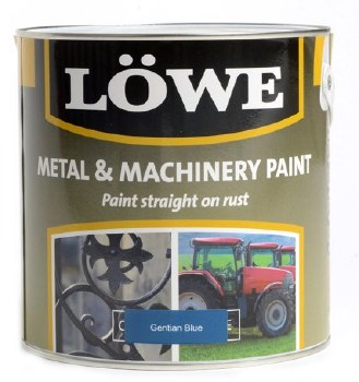 LOWE METAL & MACHINERY PAINT 1LT - BLUE