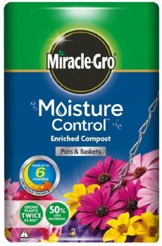 MIRACLE GRO MOISTURE CONTROL WATER STORING GEL FOR POTS AND BASKETS