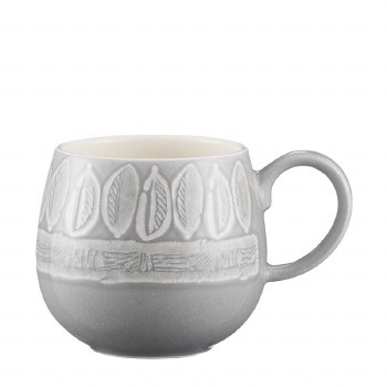 MASON CASH GREY LEAF MUG