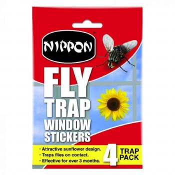 NIPPON FLY TRAP WINDOW STICKER