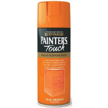 RUST-OLEUM PAINT TOUCH MULTI PURPOSE REAL ORANGE SPRAY PAINT