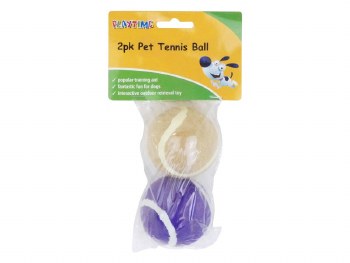 PLAYTIME 2PK TENNIS BALLS
