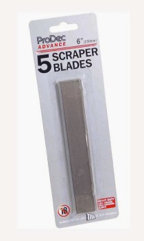 PRODEC ADVANCE 6INCH 5 SPRAPER BLADES