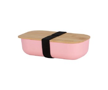 TYPHOON PURE PINK BAMBOO LUNCH BOX