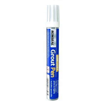 RONSEAL ONE COAT GROUT PEN BRILLIANT WHITE 7 ML