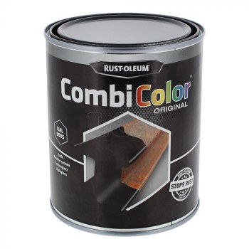 RUST-OLEUM COMBI COLOUR BLACK 0.25L