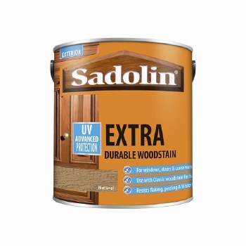 SADOLIN EXTRA DURABLE WOODSTAIN -  NATURAL 500ML