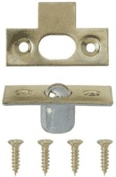 BALL ROLLER CATCH BRASS PLATE