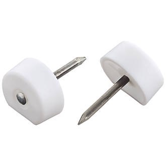 SASTA WHITE NAIL IN SHELF STUDS 20 PACK