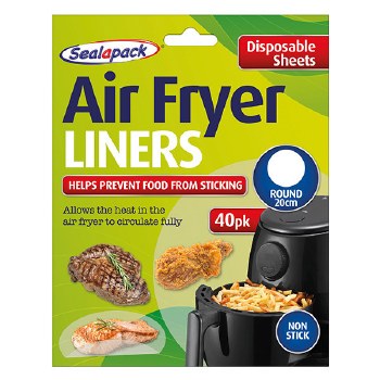 SEALAPACK AIRFRYER LINERS - 40 PACK