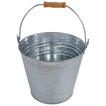 WHITEFURZE GALVANISED STEEL BUCKET 12L