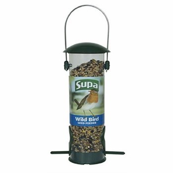 SUPA WILD BIRD 2PORT SEED FEEDER 8"