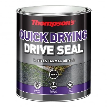THOMPSONS QUICK DRYING DRIVE SEAL BLACK 5 LTR