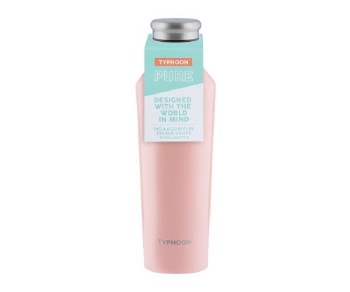 TYPHOON PURE PINK DOUBLE WALL WATER BOTTLE 500ML