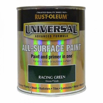 Rust-Oleum Gloss Finish Universal Metal and All-Surface Paint – RACING GREEN 750ML
