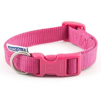 ANCOL VIVA DOG COLLAR PINK SIZE 6