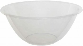 WHITEFURZE 25.5CM (4LTR) MIXING BOWL - CLEAR