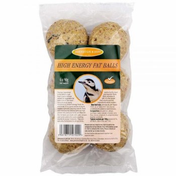 WILD BIRD FAT BALLS 90G - 6 PACK