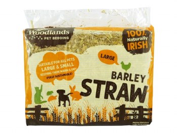 WOODLANDS SML BARLEY STRAW HANDYPACK 1KG