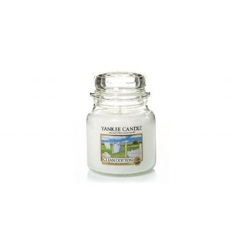 YANKEE CANDLE CLEAN COTTON SMALL JAR