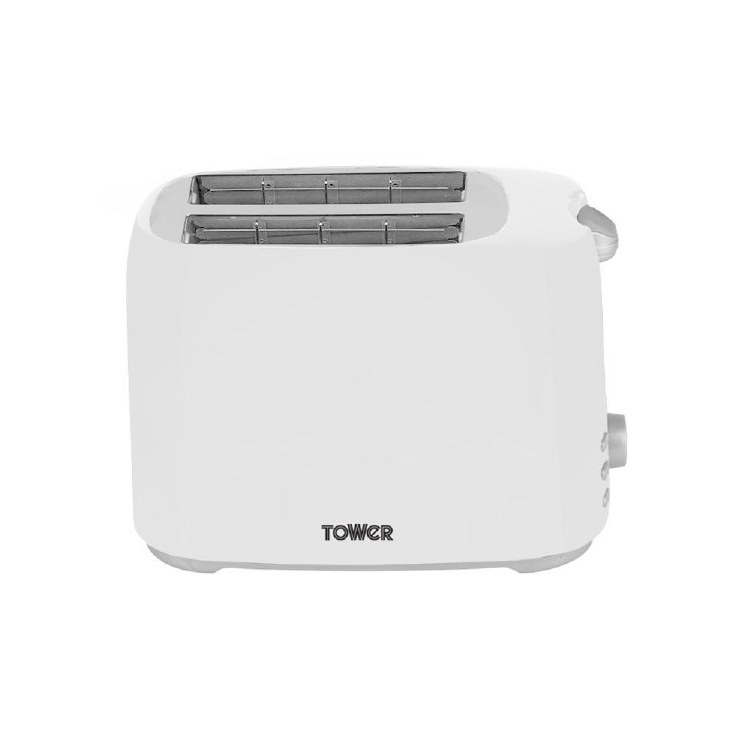 TOWER 2 SLICE TOASTER WHITE