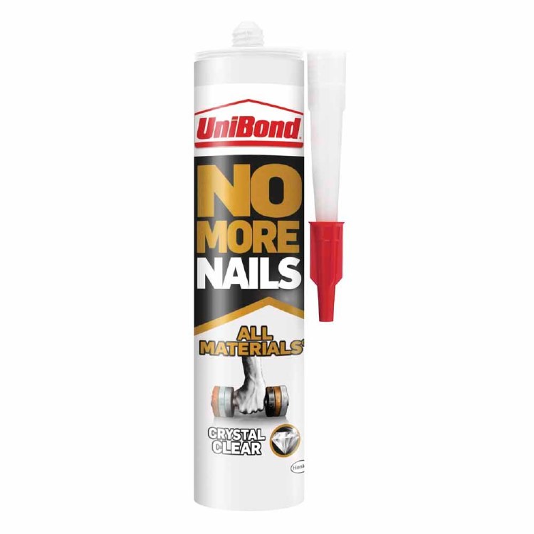 UNIBOND NO MORE NAILS CRYSTAL CLEAR 290G