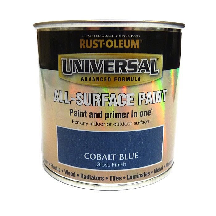 Rust-Oleum Gloss Finish Universal Metal and All-Surface Paint – COBALT BLUE 250ML