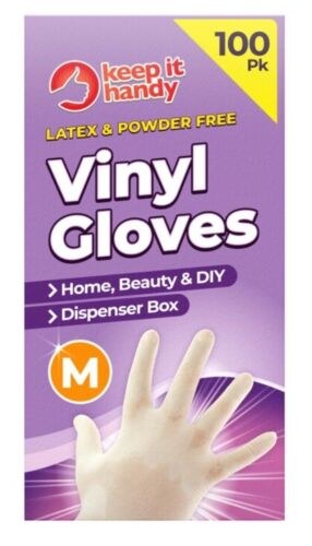 KEEP IT HANDY 100PK VINYL GLOVES