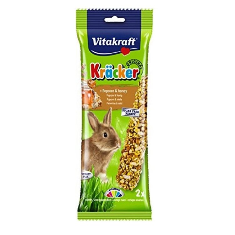 VITAKRAFT RABBIT HONEY STICKS 2PK