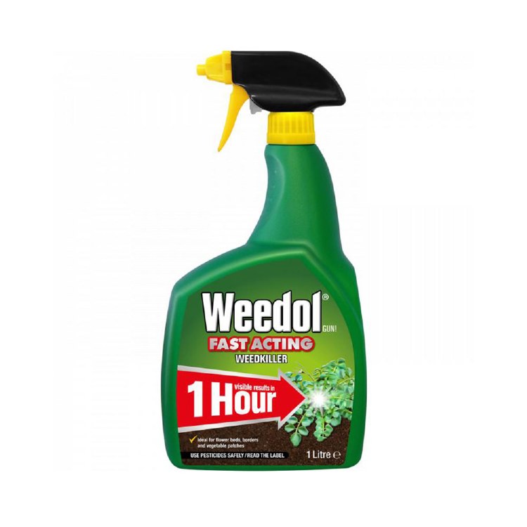 WEEDOL GUN FAST ACTING WEEDKILLER READY TO USE 1 LITRE