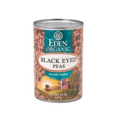Black Eyed Peas, No Salt, Organic