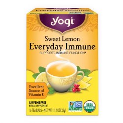 Everyday Immune Support Tea, Lemon, Organic