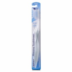 Flossing Toothbrush, Soft