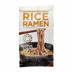 Buckwheat Mushroom Rice Ramen