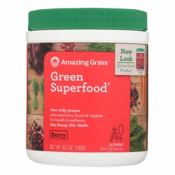 Amazing Grass Berry Green Superfood Powder 8.5oz