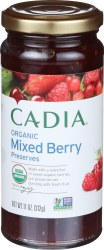 Mixed Berry Preserves, Organic