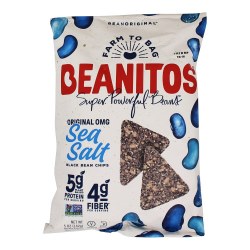 Black Bean Sea Salt Chips